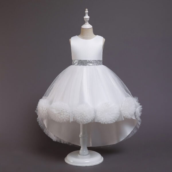 Vestido Cola de Pato Blanco