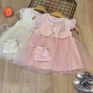 Vestidos Para Niñas con Bolsito